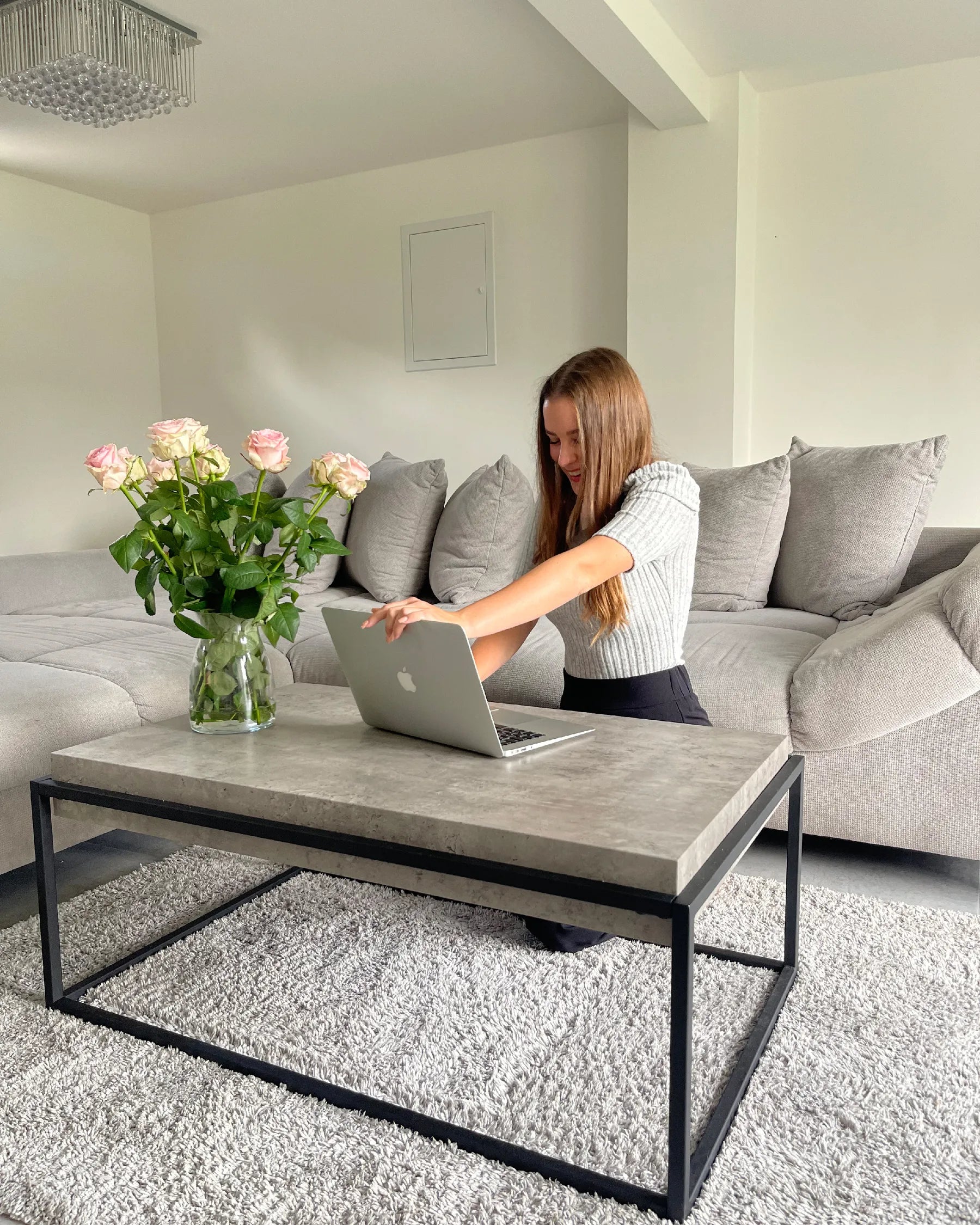 Coffee Table ALTOS Grey Concrete Effect