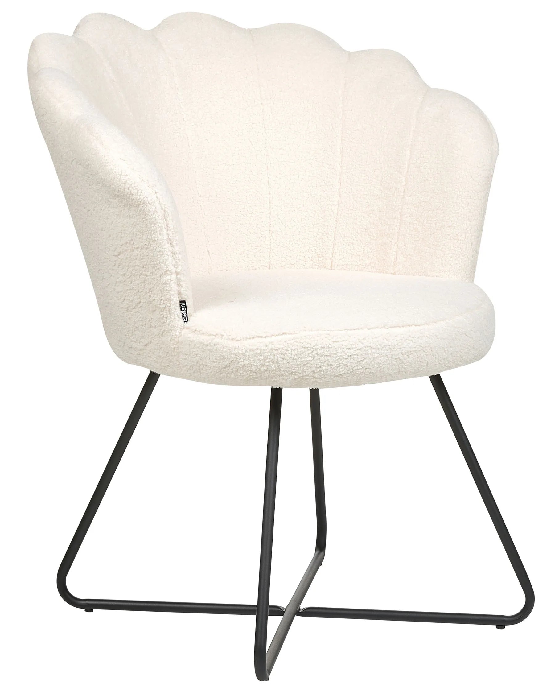 Armchair LOVELOCK Boucle White