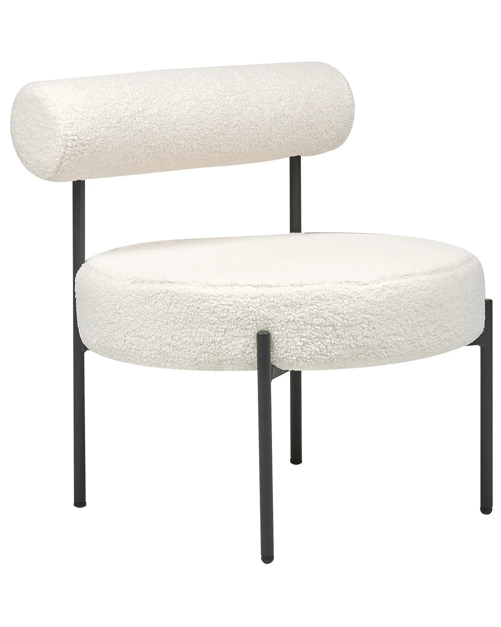 Armchair ALPHA Boucle White