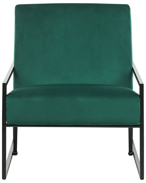 Armchair DELARY Velvet Emerald Green