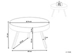 Coffee Table WAKITA Brown