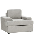 Armchair ALLA Fabric Light Grey