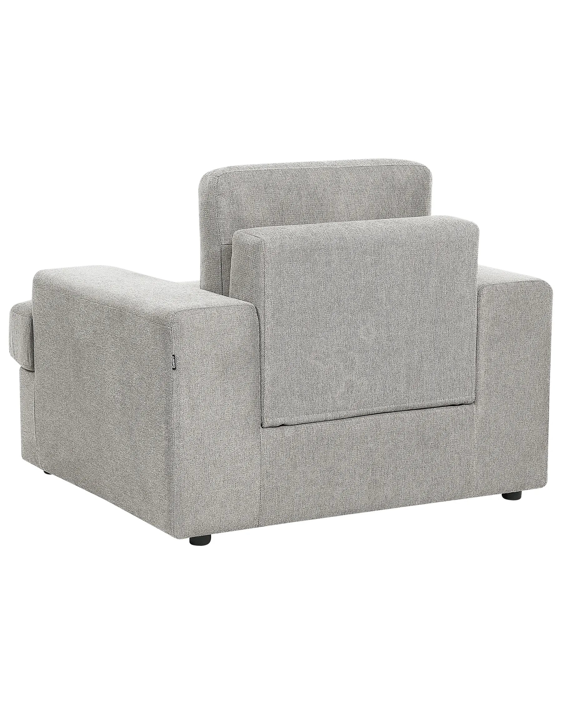 Armchair ALLA Fabric Light Grey