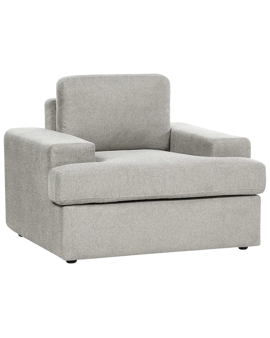 Set of 2 Armchairs ALLA Fabric Light Grey