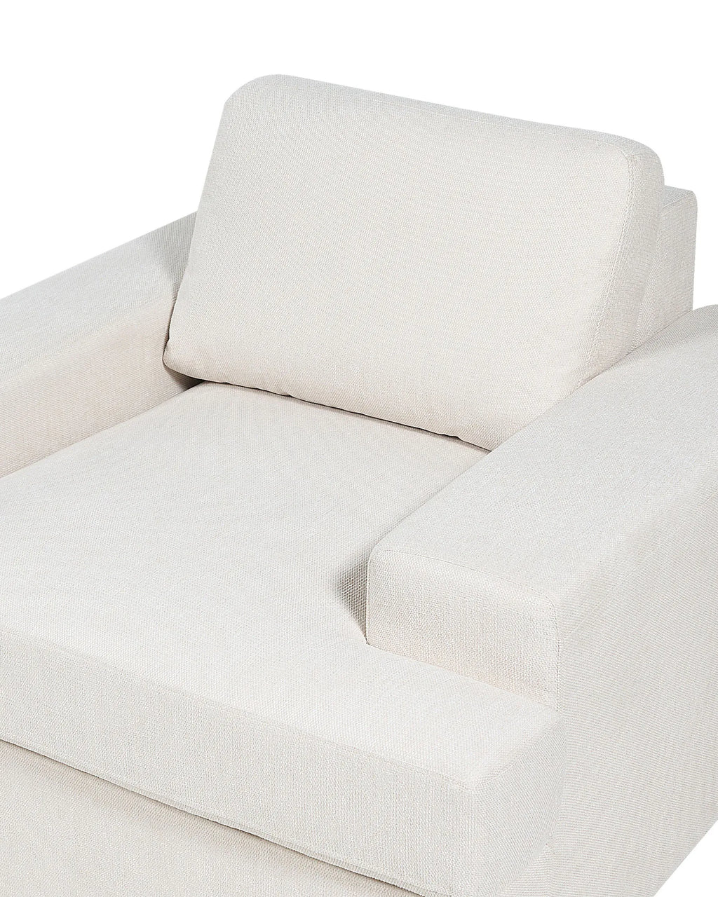 Set of 2 Armchairs ALLA Fabric Light Beige