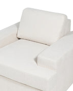 Set of 2 Armchairs ALLA Fabric Light Beige