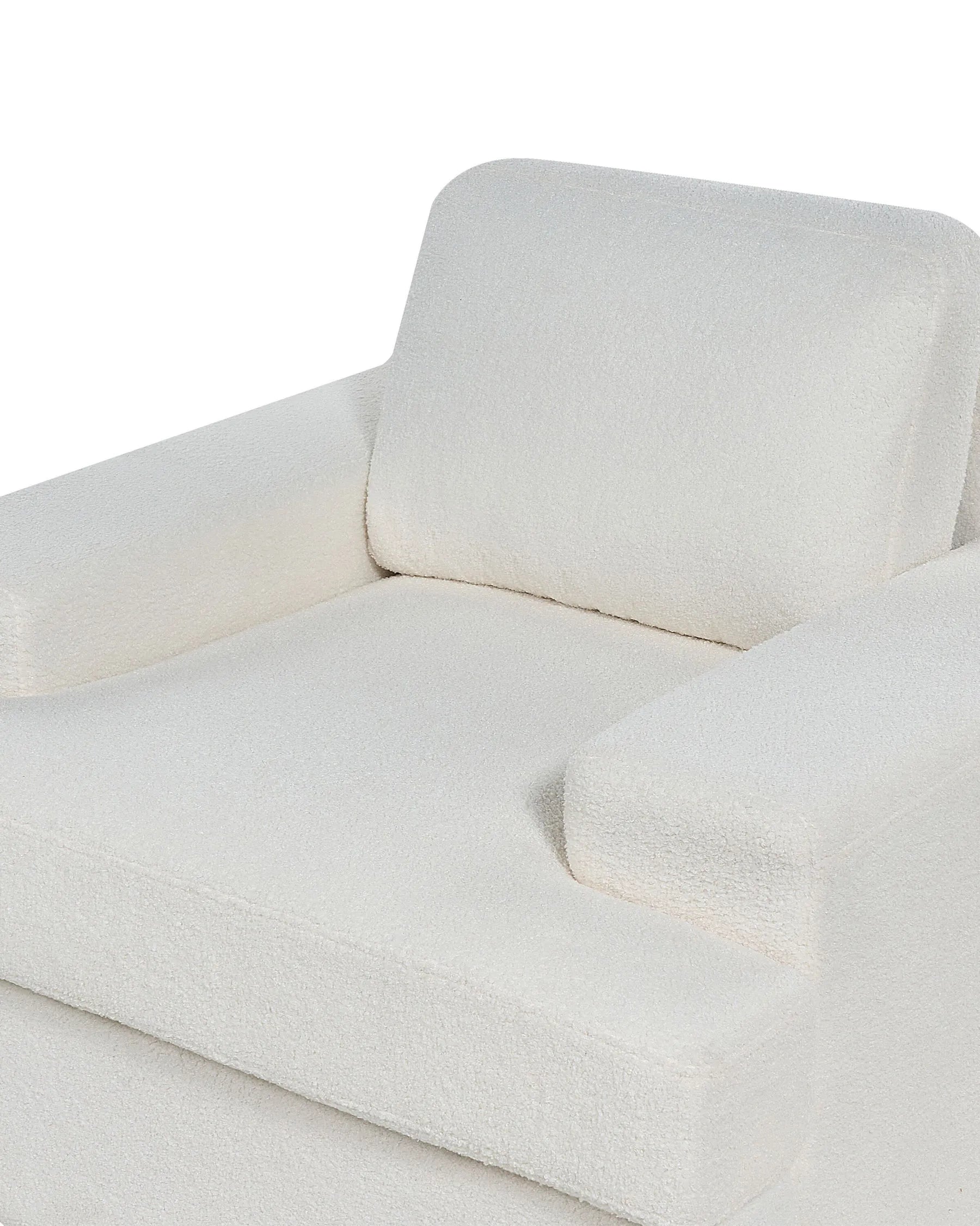 Set of 2 Armchairs ALLA Boucle Off-White