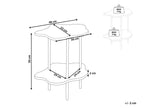 Side Table CLOUD White