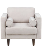 armchair nurmo fabric light beige
