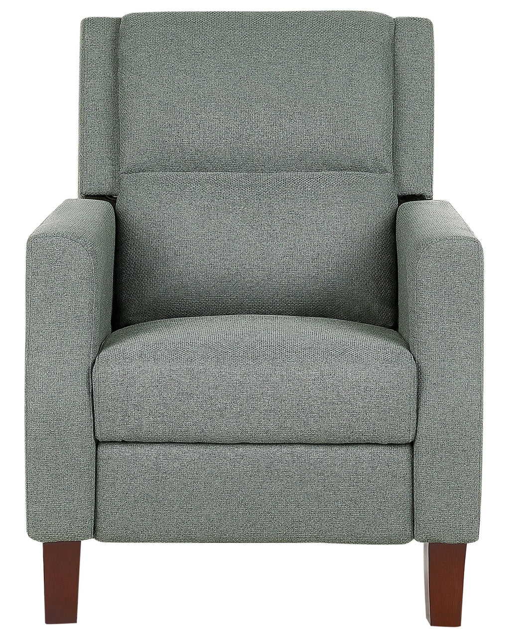 Recliner Chair EGERSUND with Footrest Fabric Light Green