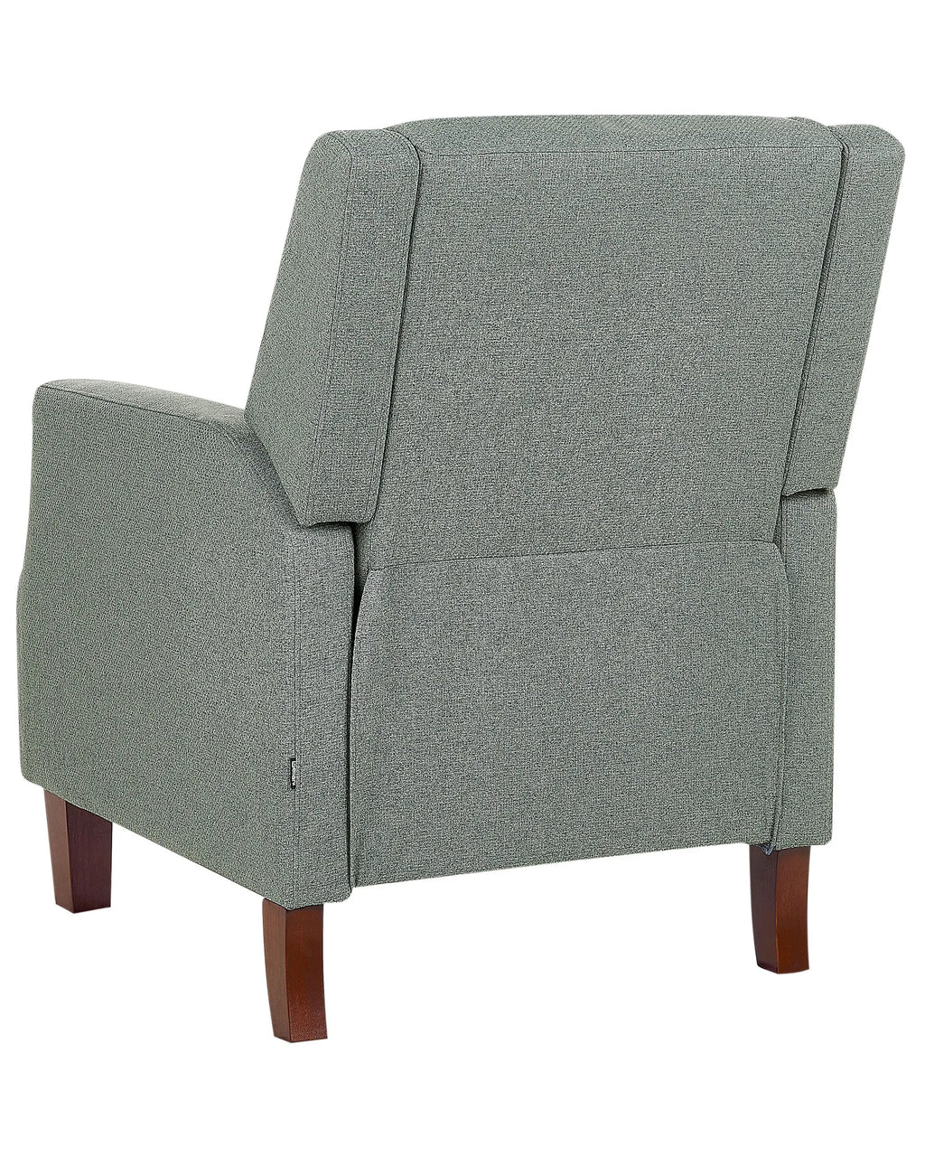 Recliner Chair EGERSUND with Footrest Fabric Light Green