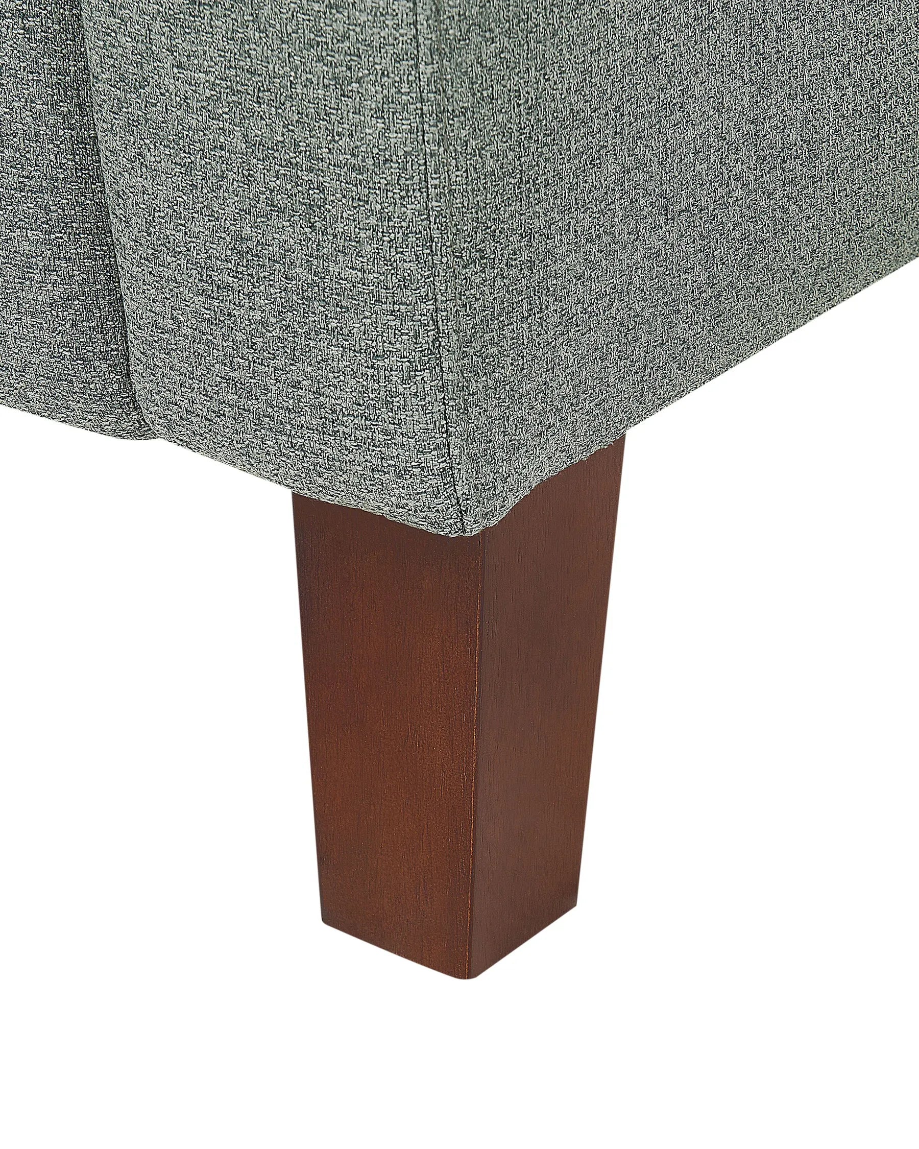 Recliner Chair EGERSUND with Footrest Fabric Light Green