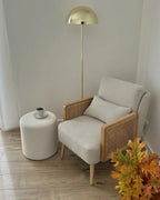 Armchair ORUM Fabric Light Beige