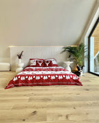 Side Table CAFFI 50 cm 50 cm White Terrazzo