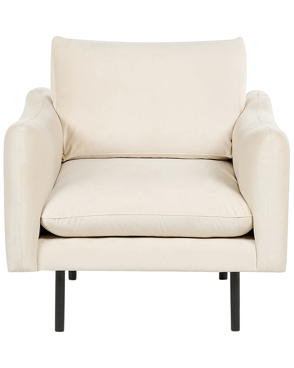 Armchair VINTERBRO Velvet Light Beige