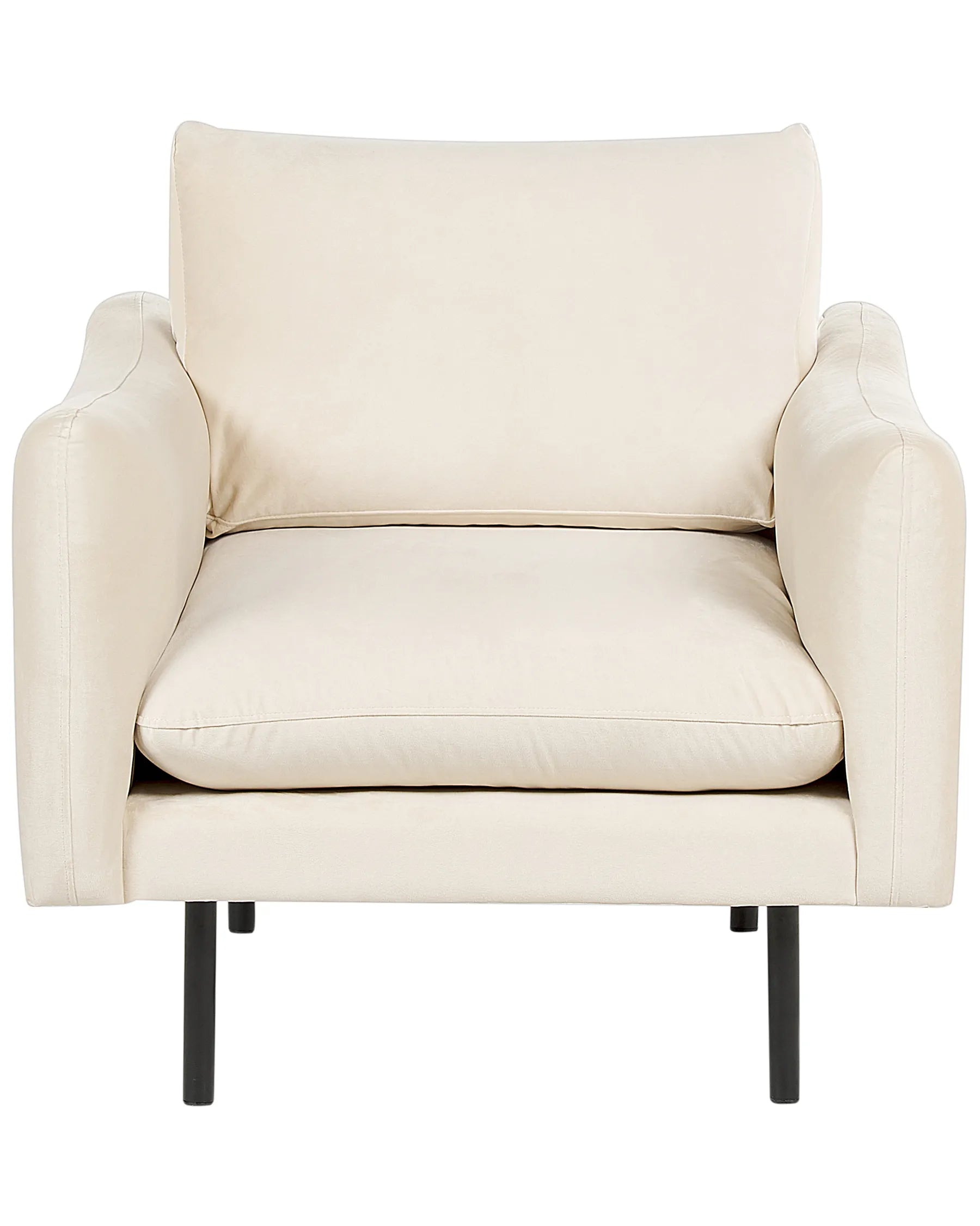 Armchair VINTERBRO Velvet Light Beige