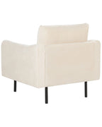 Armchair VINTERBRO Velvet Light Beige