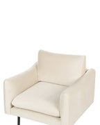 Armchair VINTERBRO Velvet Light Beige