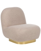 Armchair LOVIISA Boucle Beige