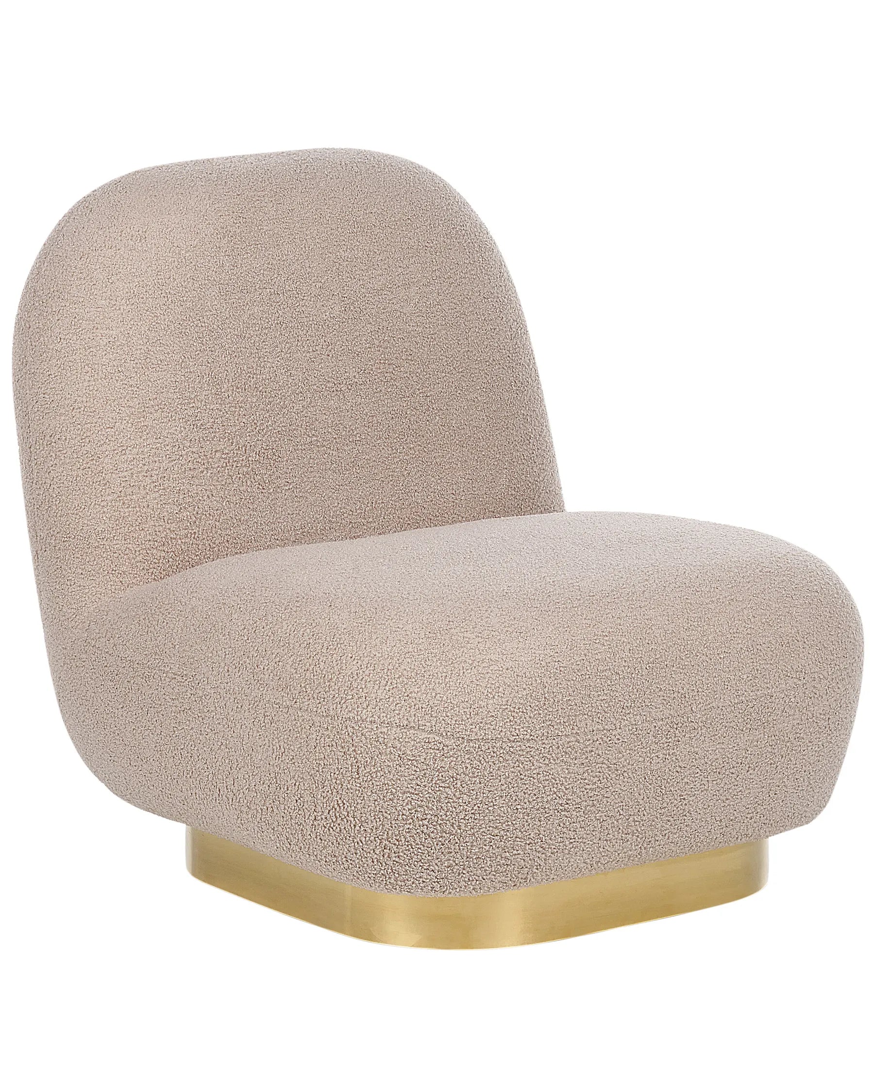 Armchair LOVIISA Boucle Beige
