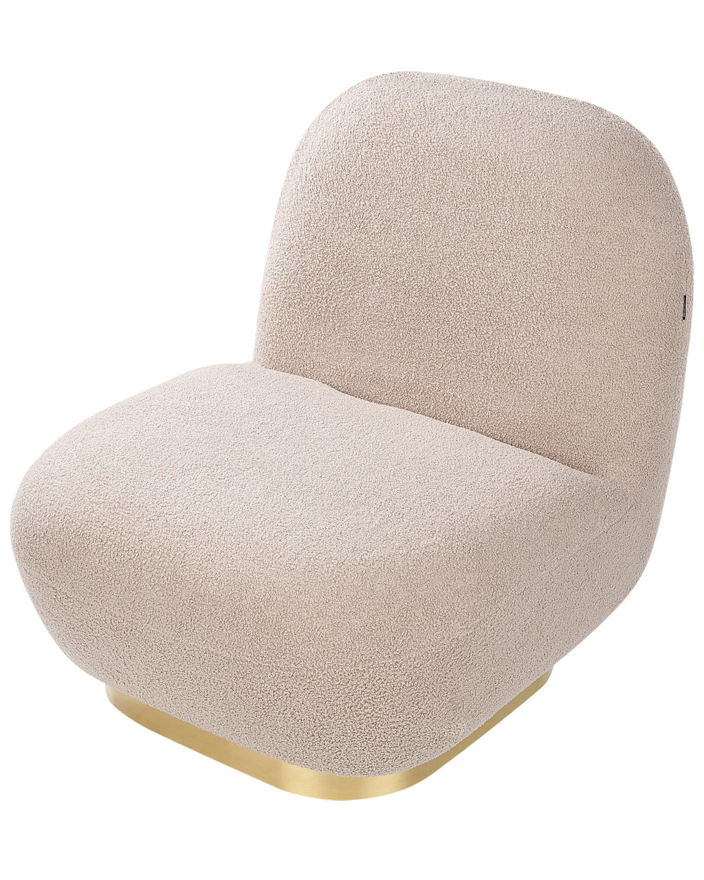 Armchair LOVIISA Boucle Beige