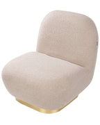 Armchair LOVIISA Boucle Beige