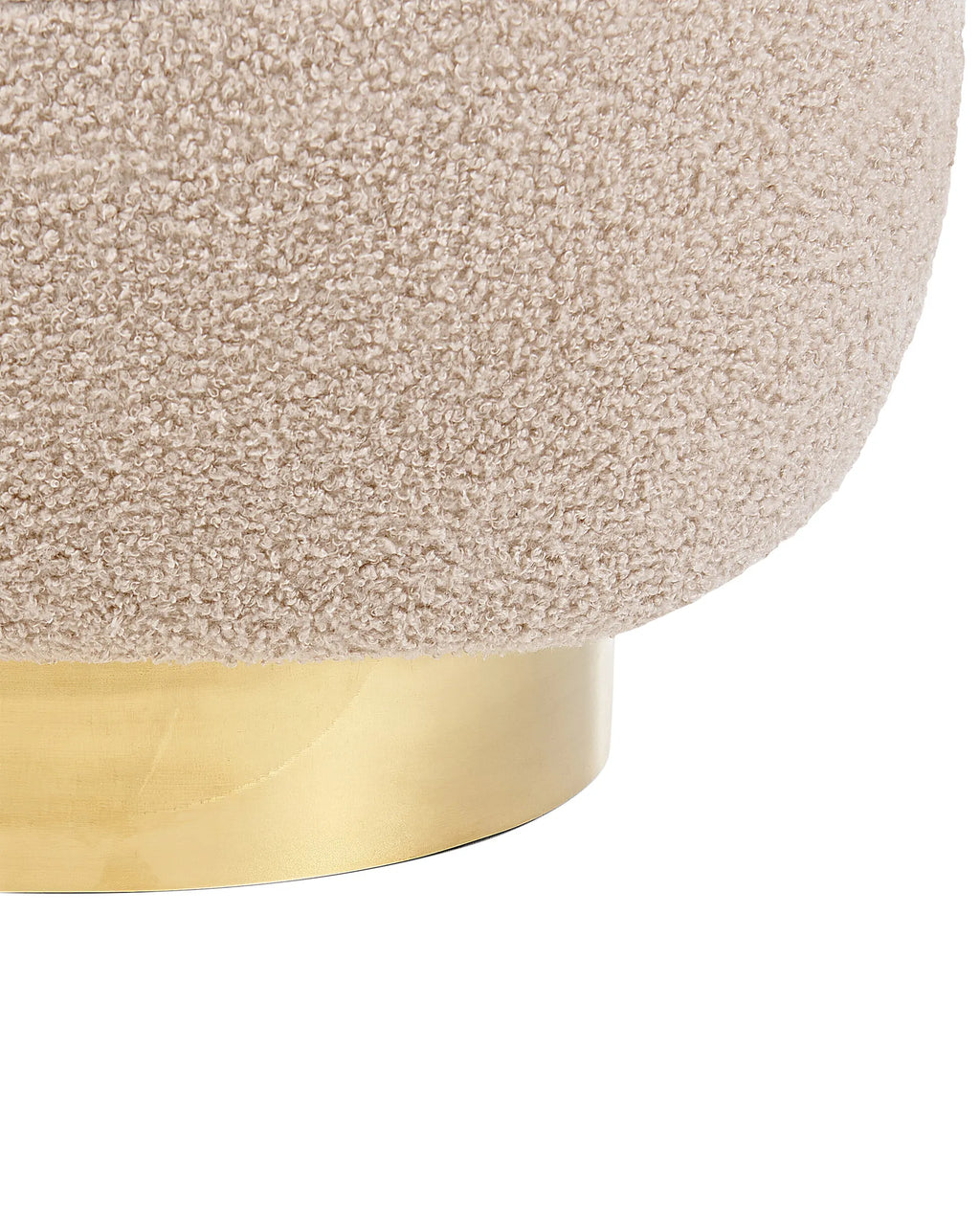 Armchair LOVIISA Boucle Beige