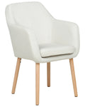 Dining Chair YORKVILLE II Velvet Off-White