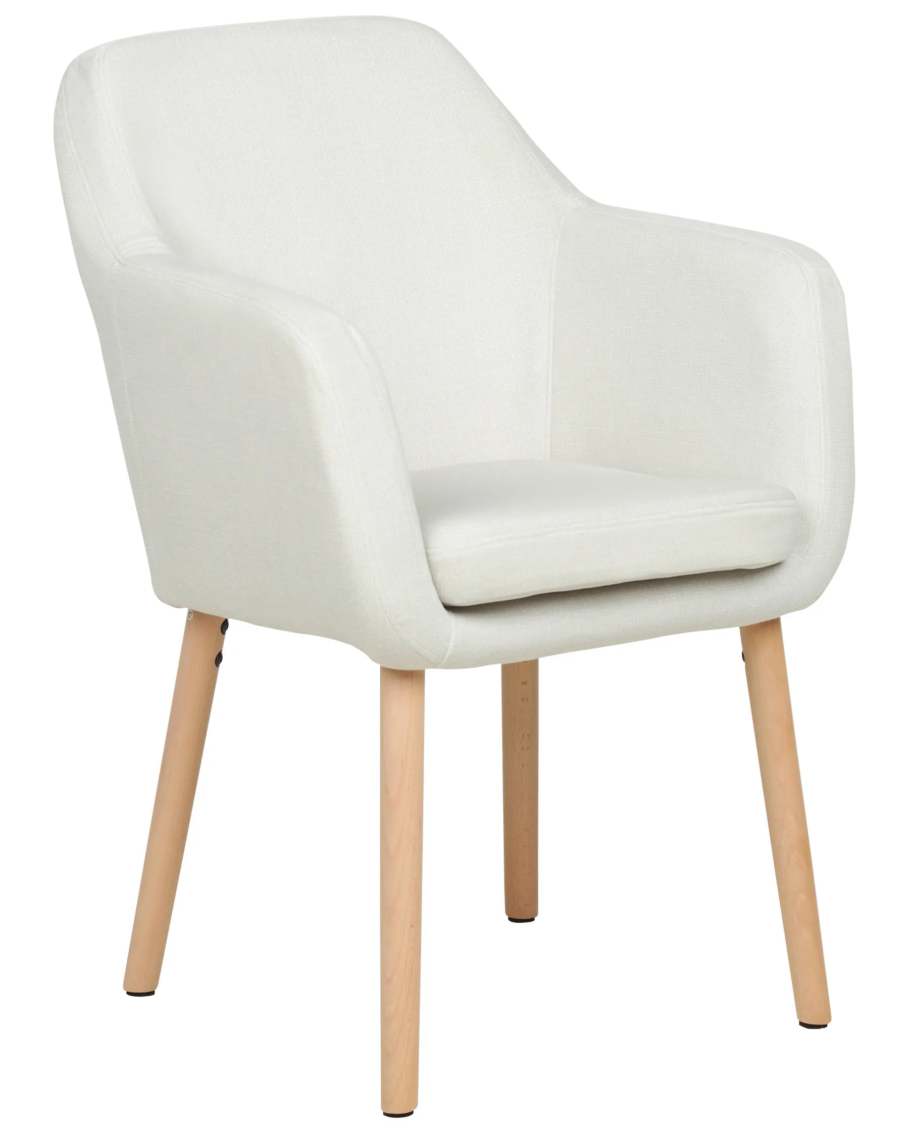 Dining Chair YORKVILLE II Velvet Off-White