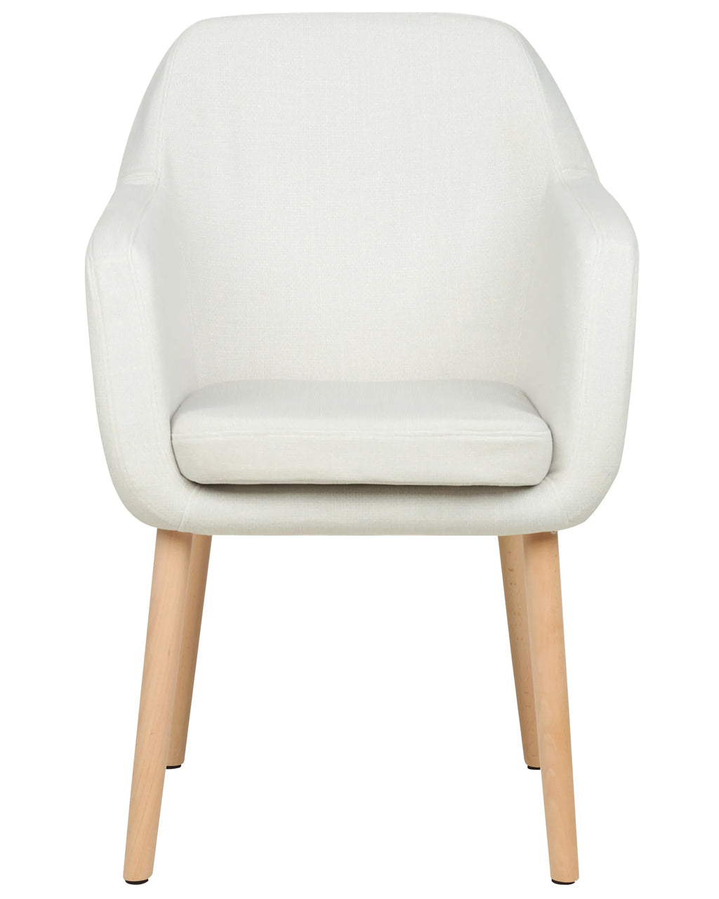 Dining Chair YORKVILLE II Velvet Off-White
