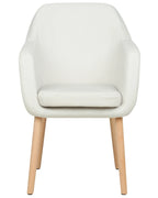 Dining Chair YORKVILLE II Velvet Off-White