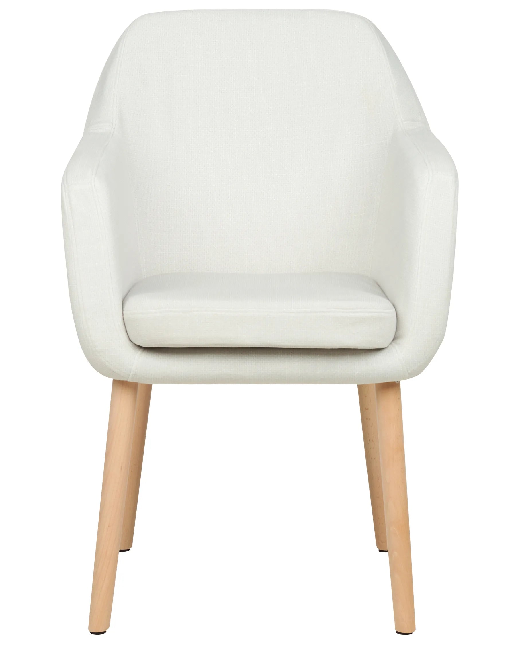 Dining Chair YORKVILLE II Velvet Off-White