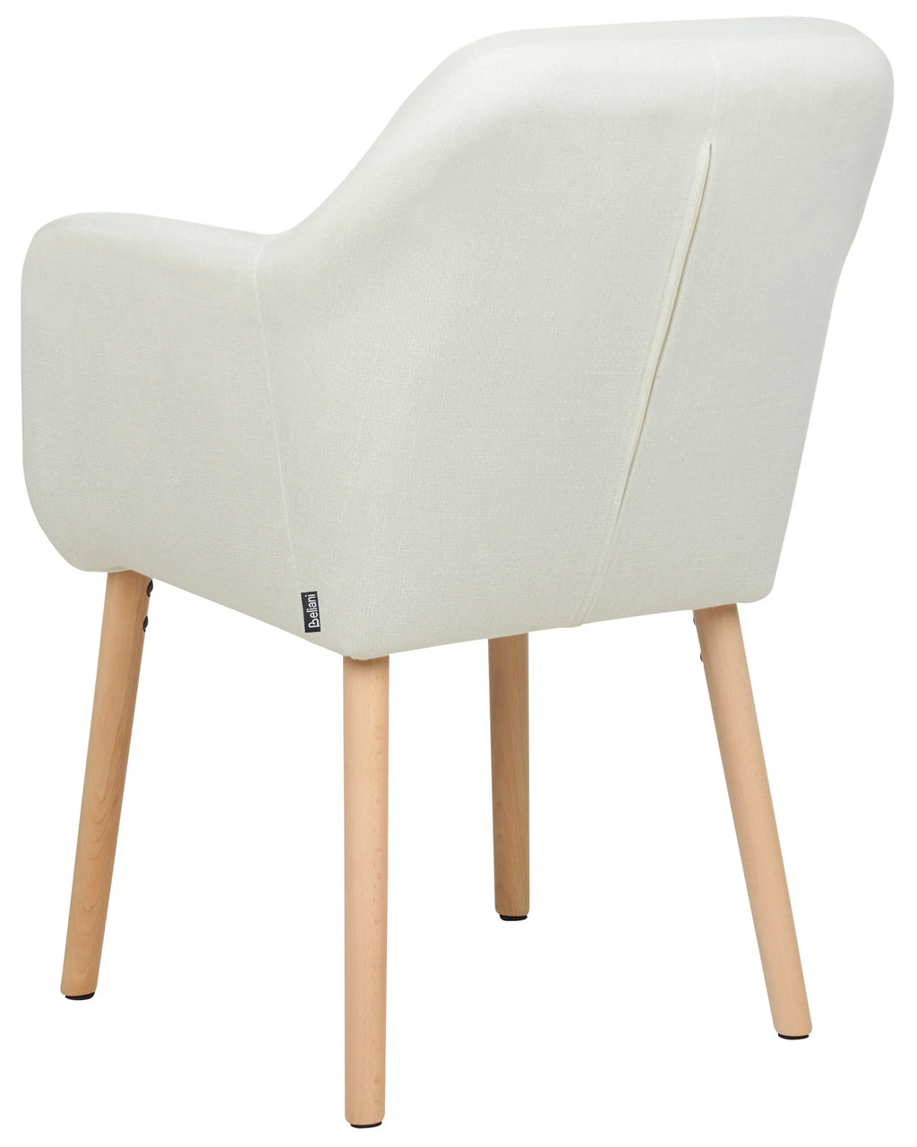 Dining Chair YORKVILLE II Velvet Off-White