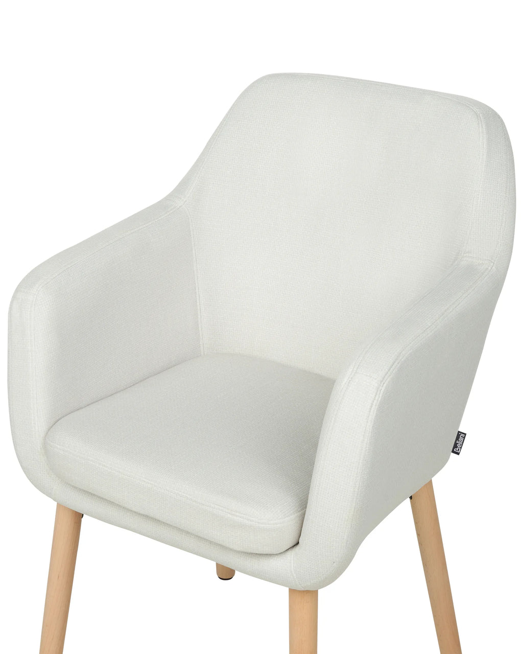Dining Chair YORKVILLE II Velvet Off-White