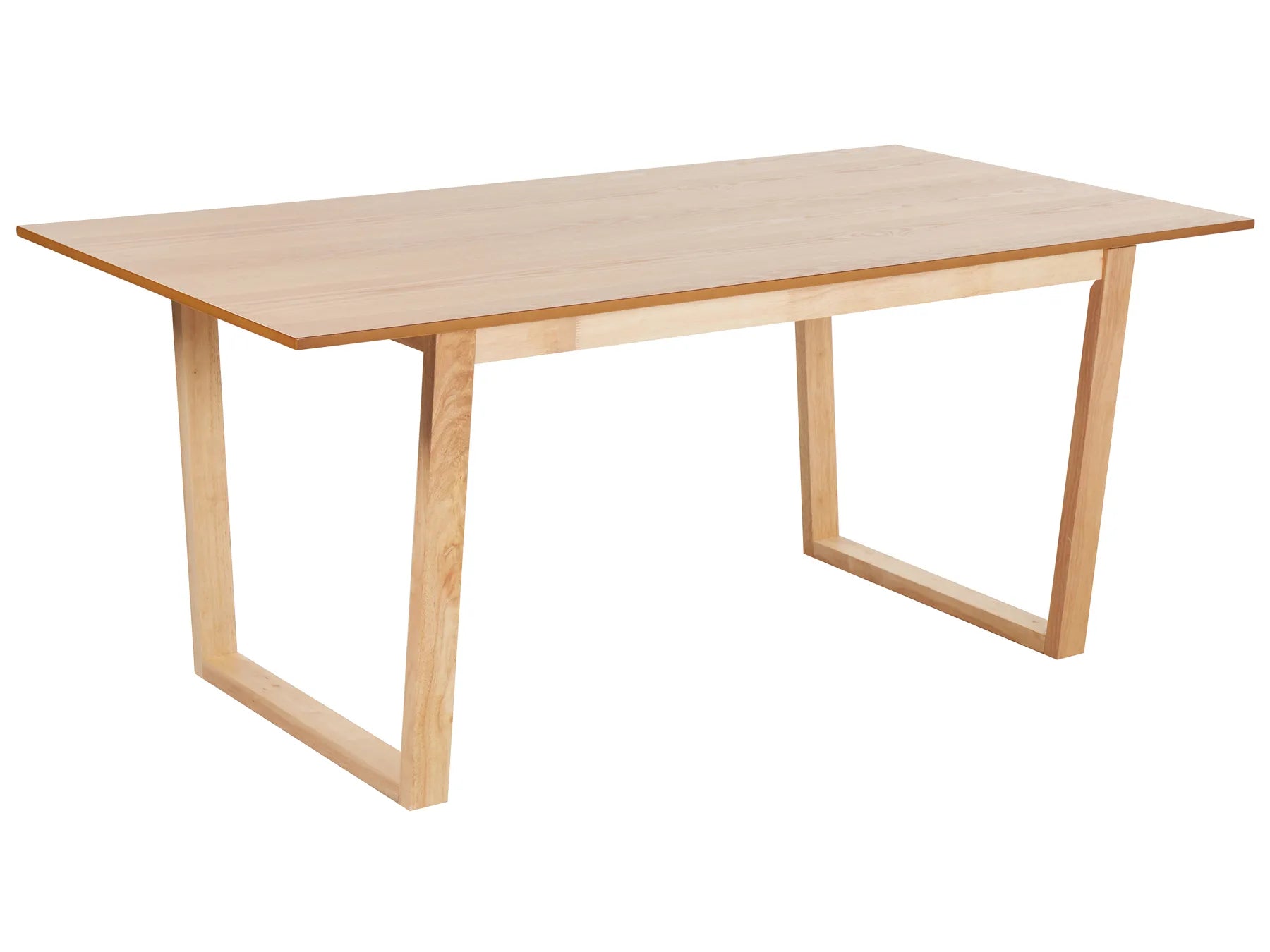 Dining Table CAMDEN Light Ash Wood 180 cm 95 cm
