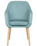 Dining Chair YORKVILLE II Velvet Light Blue