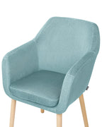 Dining Chair YORKVILLE II Velvet Light Blue