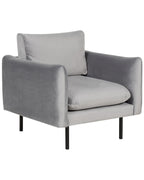 Armchair VINTERBRO Velvet Grey