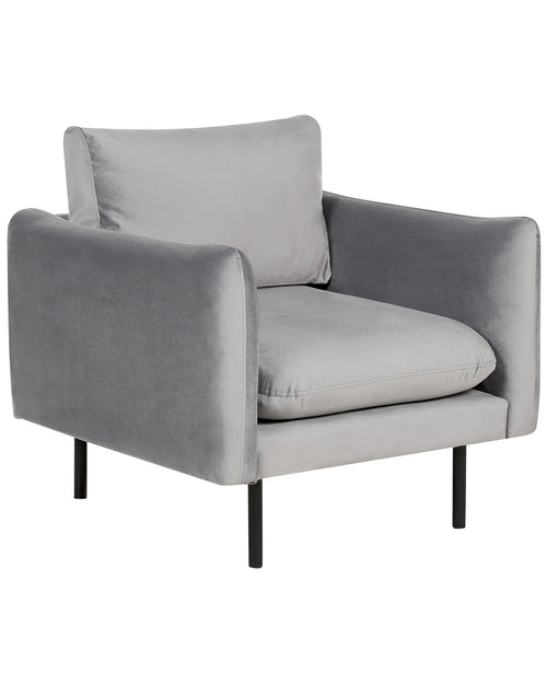 Armchair VINTERBRO Velvet Grey