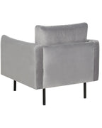 Armchair VINTERBRO Velvet Grey