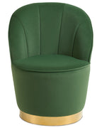 Armchair ALBY Velvet Dark Green