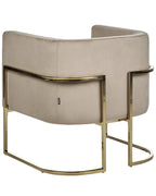 Armchair SIRKKA Velvet Taupe