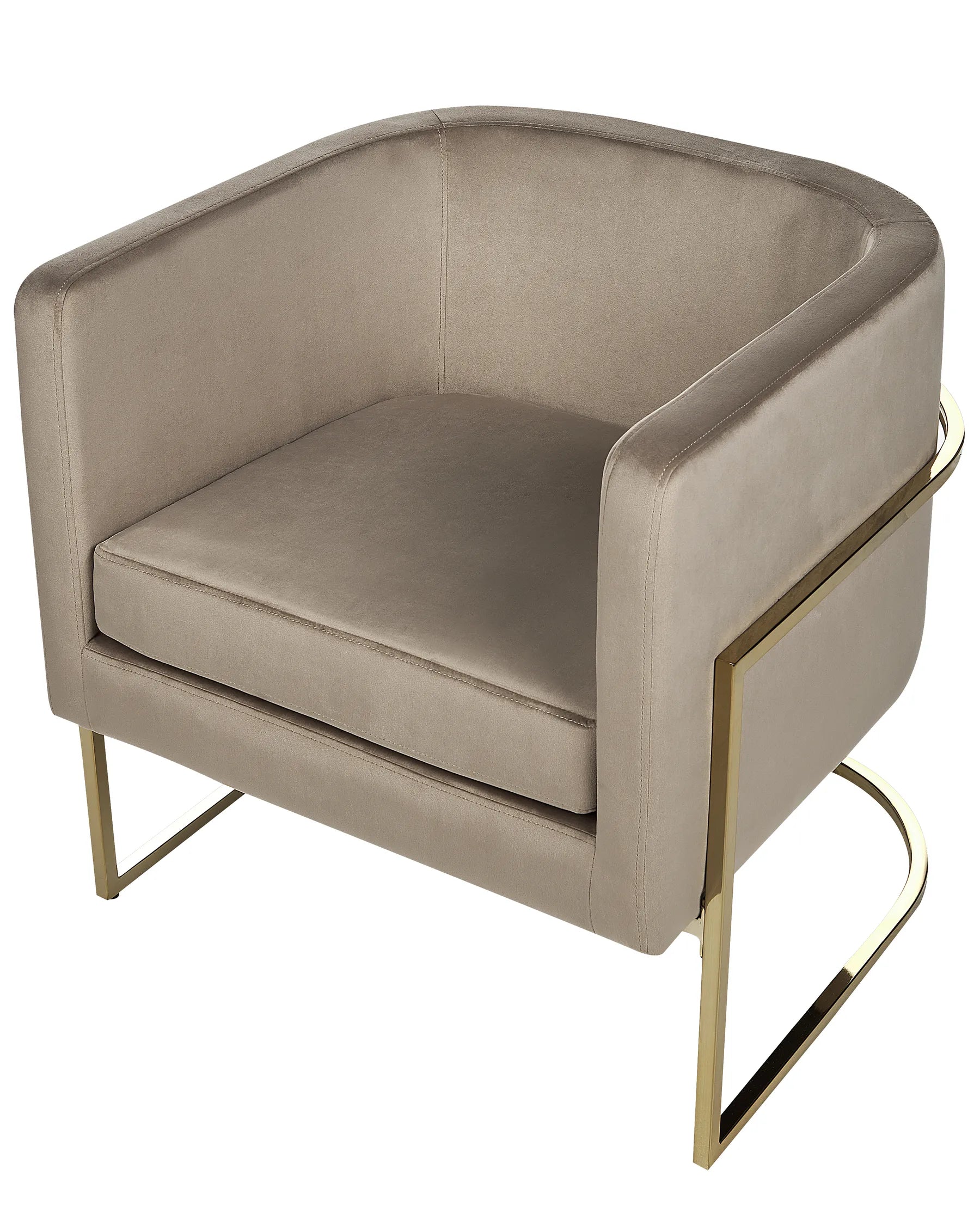 Armchair SIRKKA Velvet Taupe