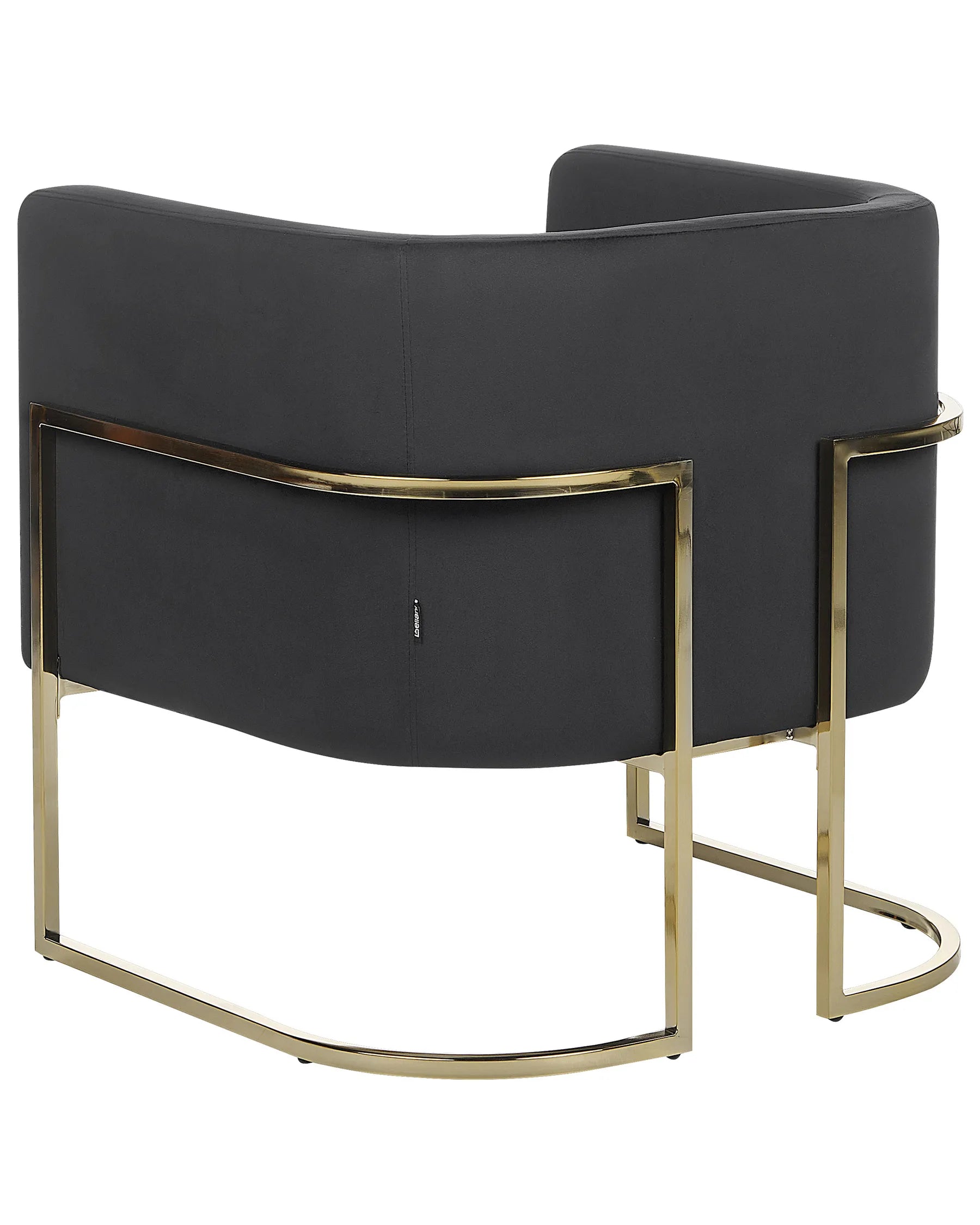 Armchair SIRKKA Velvet Black