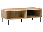 Coffee Table BRADLEY Brown with Storage