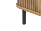 Coffee Table BRADLEY Brown with Storage