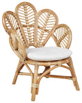 Kids Peacock Chair FLORENTINE II Rattan Natural