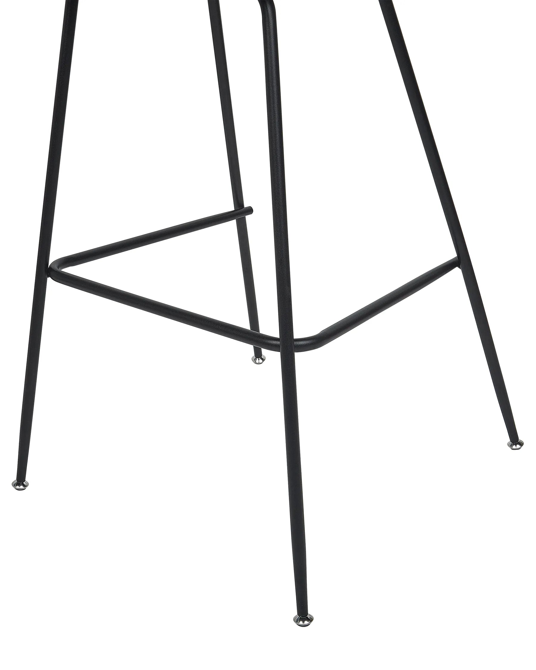 Set of 2 Bar Chairs ARCOLA Velvet Off-White
