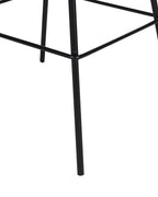 Set of 2 Bar Chairs SIBLEY Black