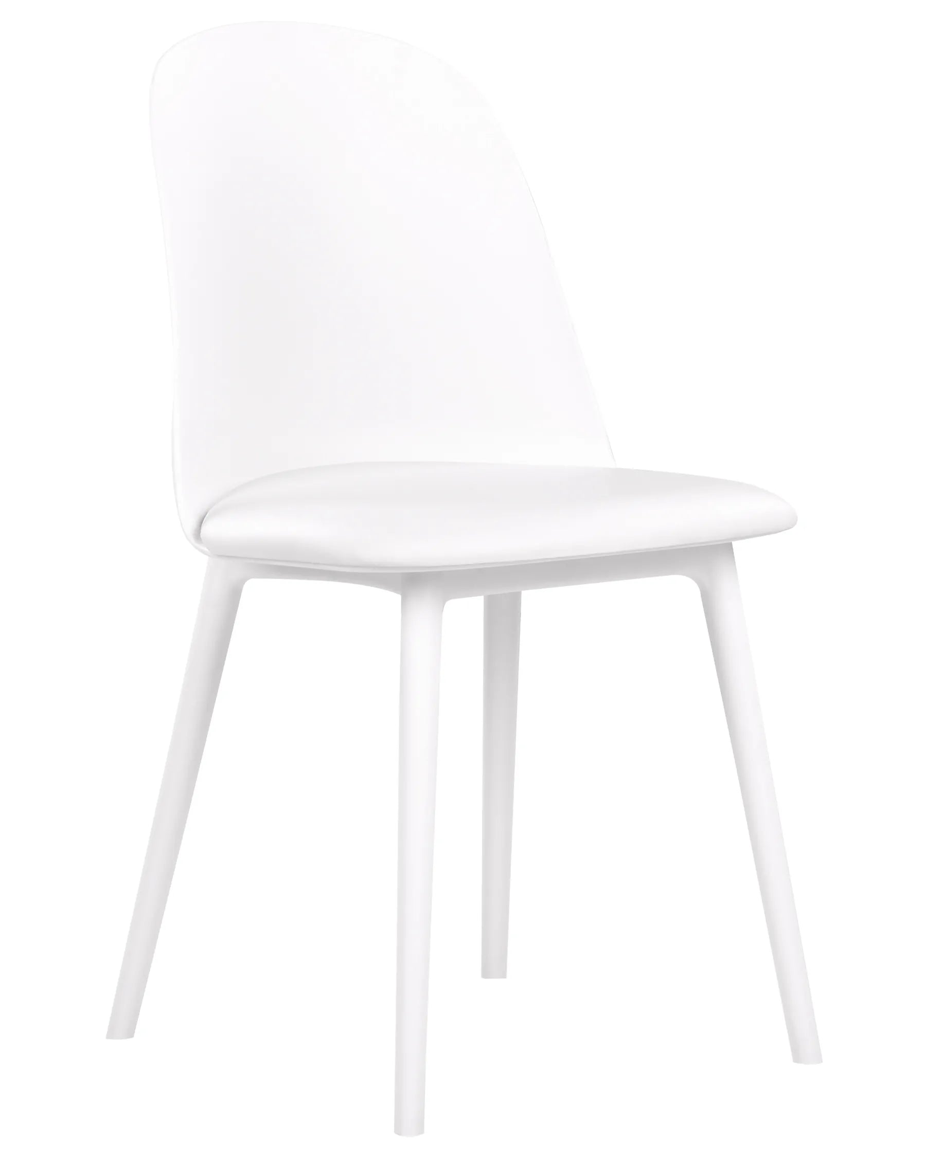 Set of 2 Dining Chairs FOMBY White